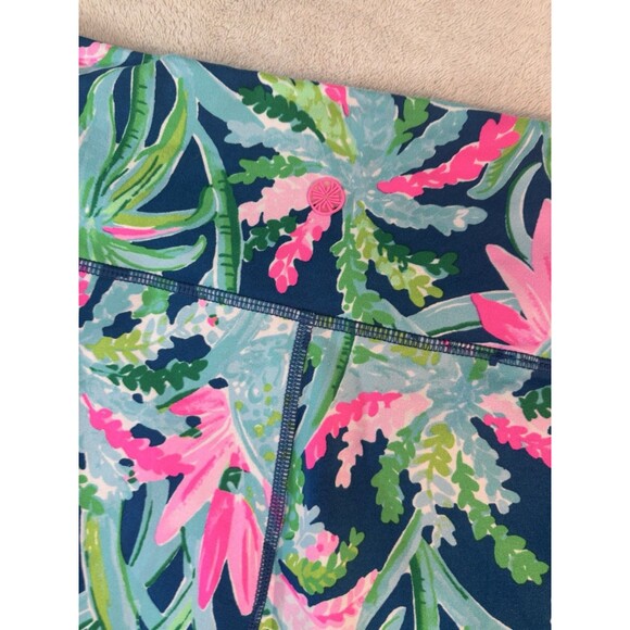 Lilly Pulitzer Luxletic Weekender Leggings Women's XXL Tropical Sweet Escape - Picture 4 of 12